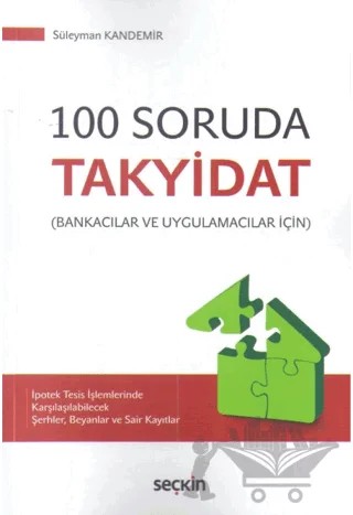100 Soruda Takyidat – Süleyman Kandemir – Seçkin Yayıncılık kitap kapağı