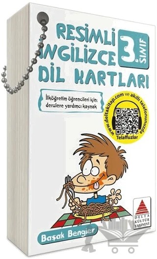 3. Sınıf Resimli İngilizce Dil Kartları – Başak Bengier – Delta Kültür Yayınevi kitap kapağı