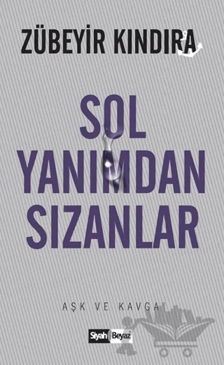 Sol Yanımdan Sızanlar – Zübeyir Kındıra – Siyah Beyaz Yayınları kitap kapağı