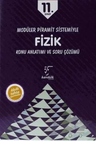 11. Sınıf Modüler Piramit Sistemiyle Fizik Konu Anlatımı ve Soru Çözümü – Metin Kurtarıcı – Karekök Yayıncılık kitap kapağı