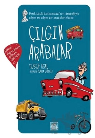 Çılgın Arabalar – Yusuf Asal – Genç Nesil kitap kapağı