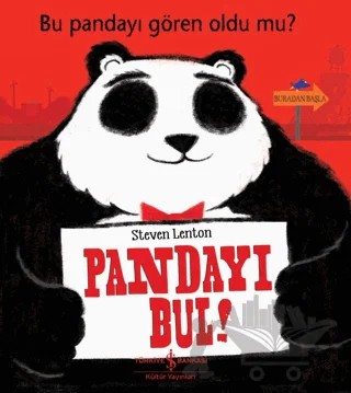 Pandayı Bul! - Bu Pandayı Gören Oldu Mu? – Sophie Cashell – İş Bankası Kültür Yayınları kitap kapağı