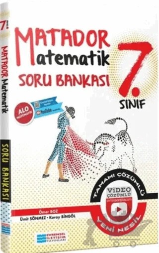 7. Sınıf Matador Matematik Soru Bankası – Kolektif – Evrensel İletişim Yayınları kitap kapağı