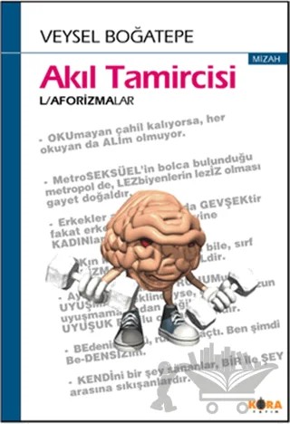 Akıl Tamircisi – Veysel Boğatepe – Kora Yayın kitap kapağı