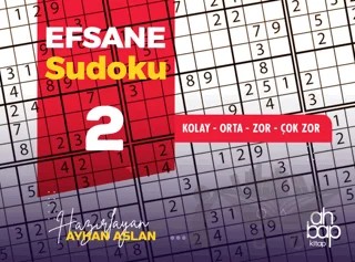 Efsane Sudoku 2 – Kolektif – Ahbap Kitap kitap kapağı