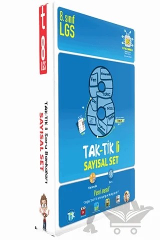 8. Sınıf LGS Tak-Tik'li Sayısal Set – Kolektif – Tonguç Akademi kitap kapağı