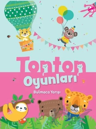 Bulmaca Yarışı - Tonton Oyunları – Kolektif – Doğan Egmont Yayıncılık kitap kapağı