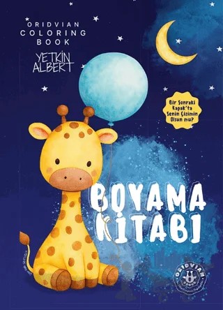 Oridvian Coloring Book – Boyama Kitabı – Yetkin Albert – Oridvian Yayınları kitap kapağı