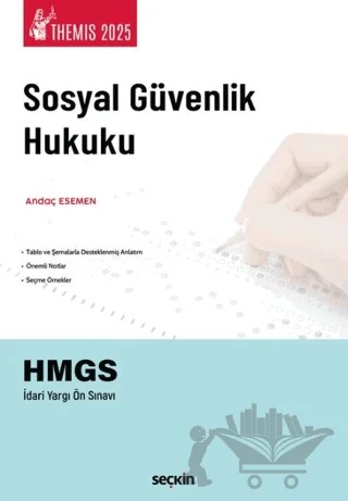 THEMIS – Sosyal Güvenlik Hukuku Konu Kitabı – Andaç Esemen – Seçkin Yayıncılık kitap kapağı