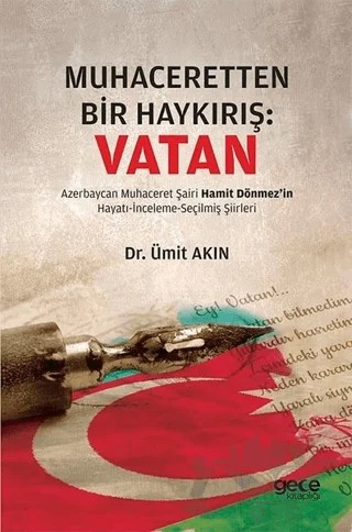 Muhaceretten Bir Haykırış: Vatan – Ümit Akın – Gece Kitaplığı kitap kapağı