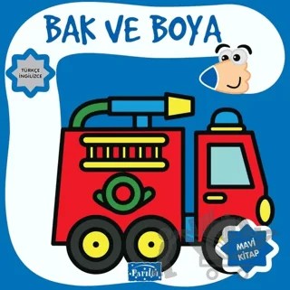 Bak ve Boya - Mavi Kitap – Kolektif – Parıltı Yayınları kitap kapağı