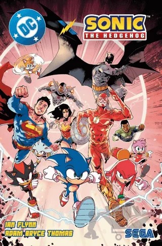 DC X Sonic The Hedgehog – Ian Flynn – JBC Yayıncılık kitap kapağı