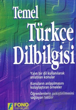 Türkçe Dilbilgisi – Deniz Meriç – Fono Yayınları kitap kapağı