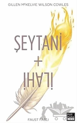 Şeytani - İlahi – Kieron Gillen – Marmara Çizgi kitap kapağı