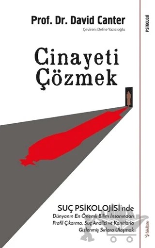 Cinayeti Çözmek – David Canter – Sola Unitas kitap kapağı