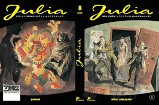 Julia 8 – Giancarlo Berardi, Giuseppe De Nardo, Lorenzo Calza – Çizgi Düşler Yayınevi kitap kapağı
