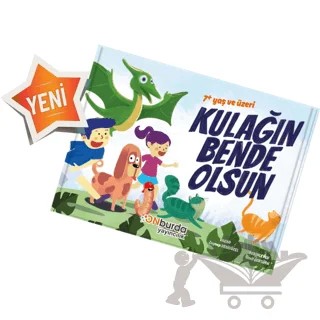 1. Sınıf Kulağın Bende Olsun 7 yaş (10'lu Hikaye) – Zeynep Sesigüzel – ONburda Yayınları kitap kapağı