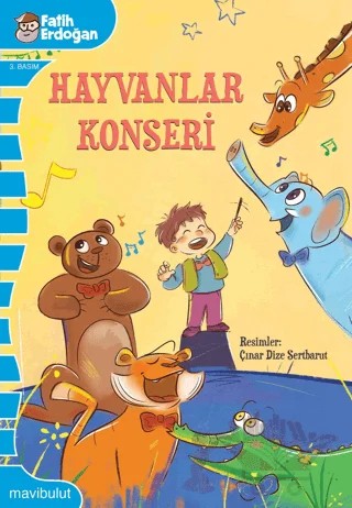 Hayvanlar Konseri – Fatih Erdoğan – Mavibulut Yayınları kitap kapağı