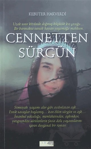 Cennetten Sürgün – Kebuter Hakverdi – Araz Yayıncılık kitap kapağı