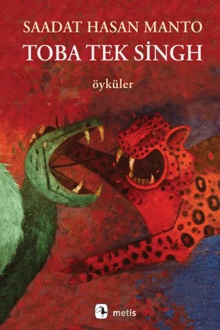 Toba Tek Singh – Saadat Hasan Manto – Metis Yayınları kitap kapağı