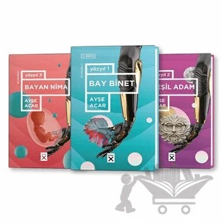 Yüzyıl Bilimkurgu Kitaplığı (3 Kitap Takım) – Ayşe Acar – Siyah Kitap kitap kapağı