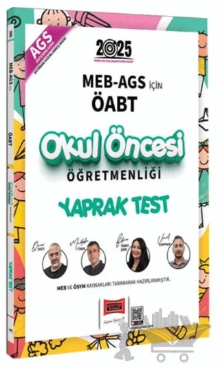 Yargı Yayınları 2025 MEB AGS İçin ÖABT Okul Öncesi Öğretmenliği Yaprak Test – Kollektif – Yargı Yayınevi kitap kapağı