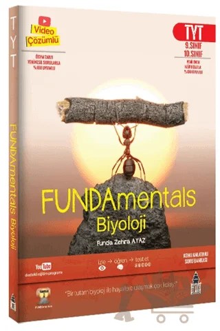 Fundamentals Biyoloji – Funda Zehra Ayaz – Tonguç Akademi kitap kapağı