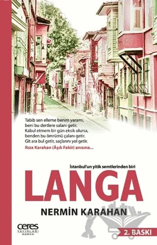 Langa – Nermin Karahan – Ceres Yayınları kitap kapağı