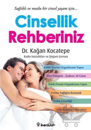 Cinsellik Rehberiniz – Kağan Kocatepe – İnkılap Kitabevi kitap kapağı