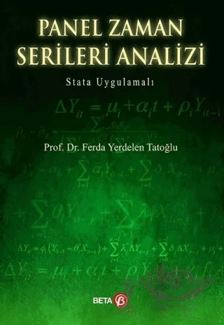 Panel Zaman Serileri Analizi – Ferda Yerdelen Tatoğlu – Beta Yayınevi kitap kapağı