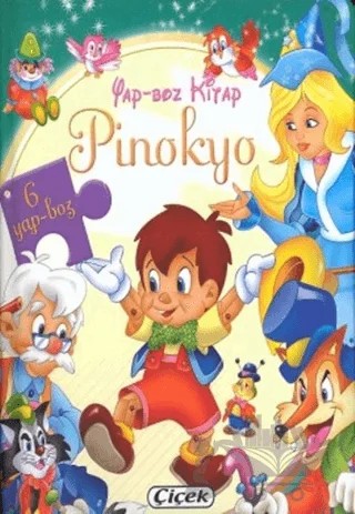 Yap-Boz Kitap Pinokyo – Kolektif – Çiçek Yayıncılık kitap kapağı