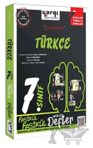 7. Sınıf Türkçe Fasikül Fasikül Akıllı Defter – Kolektif – Yargı Yayınevi kitap kapağı
