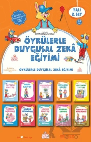 Tali Öykülerle Duygusal Zeka Eğitimi Serisi (3-7 Yaş) + Etkinlikli Boyama Kitabı 2. Set (10 Kitap Takım) – Berrin Göncü Işıkoğlu – Nesil Çocuk Yayınları kitap kapağı
