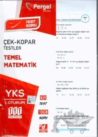 TYT Temel Matematik Kutu Yaprak Testler – Kolektif – Pergel Yayınları kitap kapağı