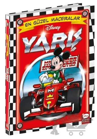 Disney En Güzel Maceralar Yarış – Kolektif – Beta Kids kitap kapağı