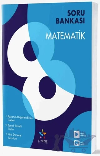 8. Sınıf Matematik Soru Bankası – Kolektif – 5 Yıldız Yayınları kitap kapağı
