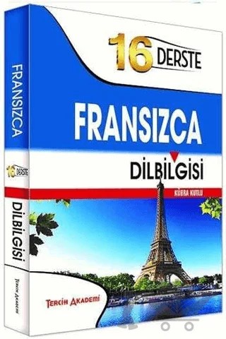 16 Derste Fransızca Dilbilgisi – Kübra Kutlu – Tercih Akademi Yayınları kitap kapağı