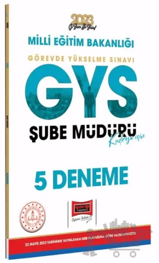 Yargı Yayınları 2023 Milli Eğitim Bakanlığı GYS Şube Müdürlüğü Kadrosu İçin 5 Deneme – Kolektif – Yargı Yayınevi kitap kapağı