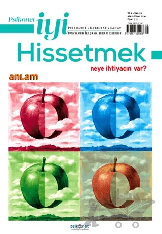 Psikonet İyi Hissetmek Sayı: 18 - Neye İhtiyacın Var? - Anlam – Psikonet Dergi kitap kapağı