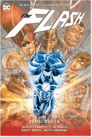 The Flash Cilt 7: Vahşi Dünya – Robert Venditti, Van Jensen – Arka Bahçe Yayıncılık kitap kapağı