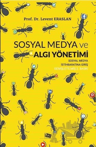 Sosyal Medya ve Algı Yönetimi – Levent Eraslan – Anı Yayıncılık kitap kapağı