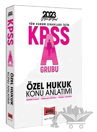 Yargı Yayınları 2023 KPSS A Grubu Özel Hukuk Konu Anlatımı – Kolektif – Yargı Yayınevi kitap kapağı