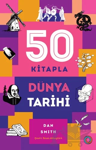 50 Kitapla Dünya Tarihi – Daniel Smith – Orenda kitap kapağı