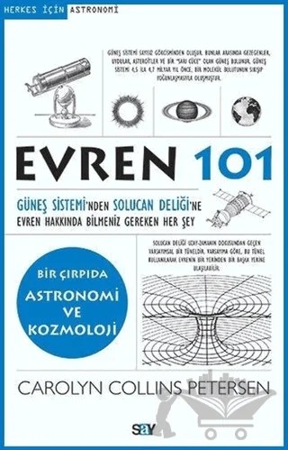 Evren 101 – Carolyn Collins Petersen – Say Yayınları kitap kapağı