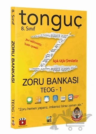 8. Sınıf TEOG 1 Zoru Bankası – Kolektif – Tonguç Akademi kitap kapağı