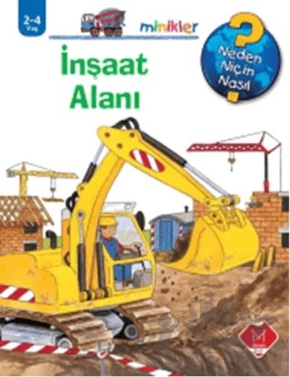 Ravensburger Minikler Serisi: İnşaat Alanı – Kerstin M.Schuld – Mikado Yayınları kitap kapağı