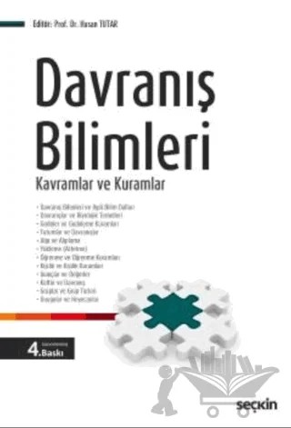 Davranış Bilimleri – Hasan Tutar – Seçkin Yayıncılık kitap kapağı