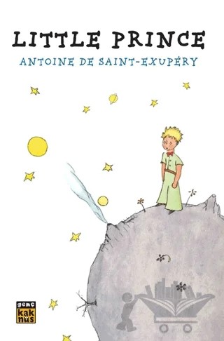 Little Prince – Antoine de Saint-Exupery – Kaknüs Genç kitap kapağı
