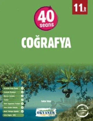 11. Sınıf 40 Seans Coğrafya – Selim Talay – Okyanus Yayınları kitap kapağı