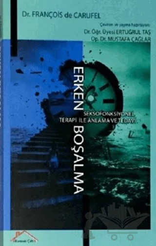 Erken Boşalma – François de Carufel – Kırmızı Çatı Yayınları kitap kapağı